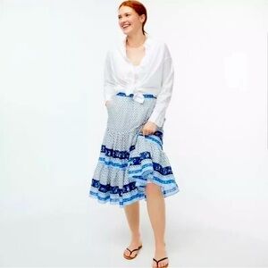 J Crew Tiered skirt